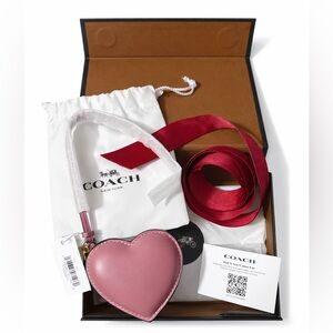 Coach Puffy Heart Bag Charm
